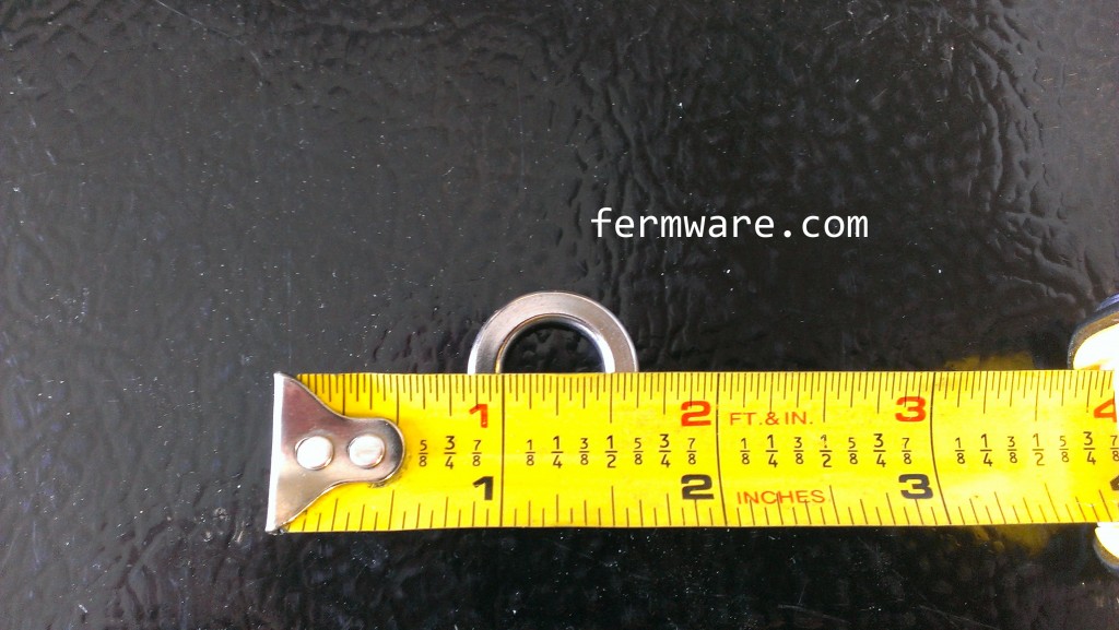 015-4 - Washer diameter measurements