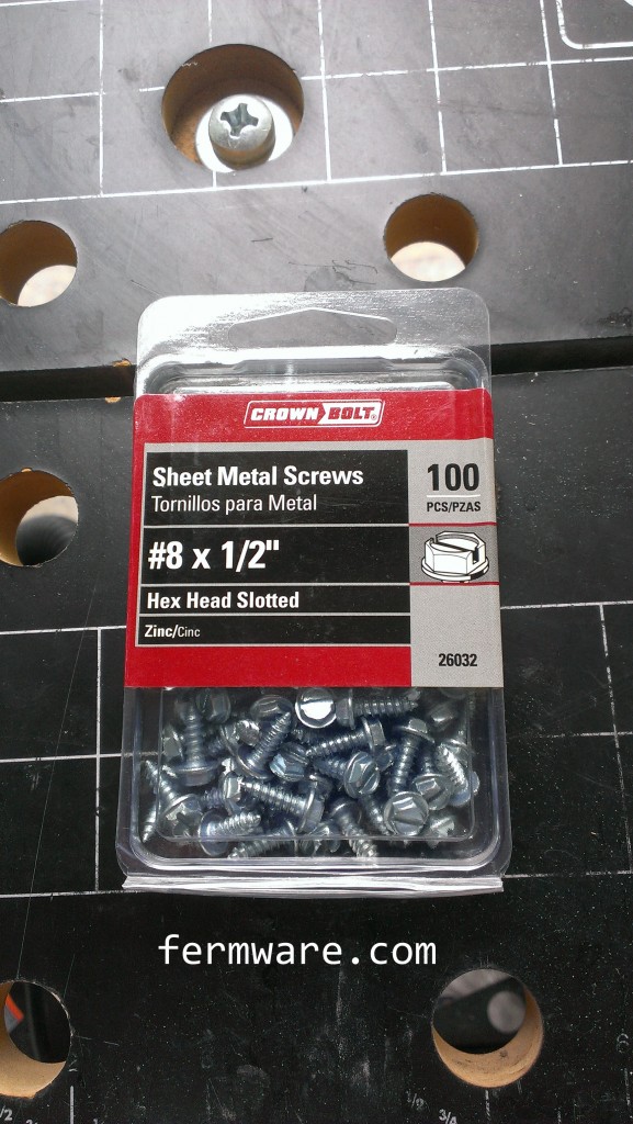 Supplies - Sheet metal screws
